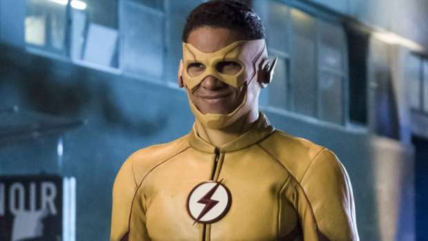 Beyond_TLOU's tweet photo. #KidFlash & #DoctorLight vs. #Savitar https://t.co/9F11t1M6eU