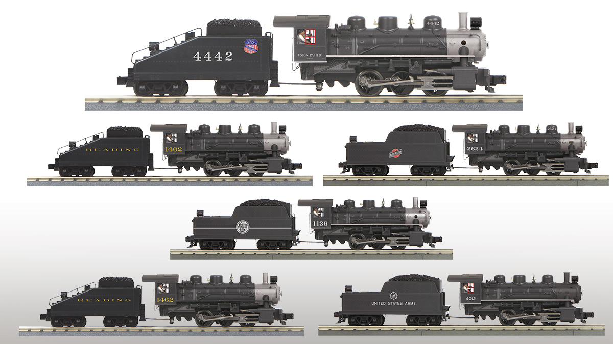 M.T.H. Electric Trains has announced a 2023 production of RailKing O Scale 0-6-0 USRA Switcher slated for arrival this Fall.  Choose from six different offerings slated to begin arriving on M.T.H. Authorized Retailer shelves in November 2023.  Learn more: mthtrains.com/news/805
