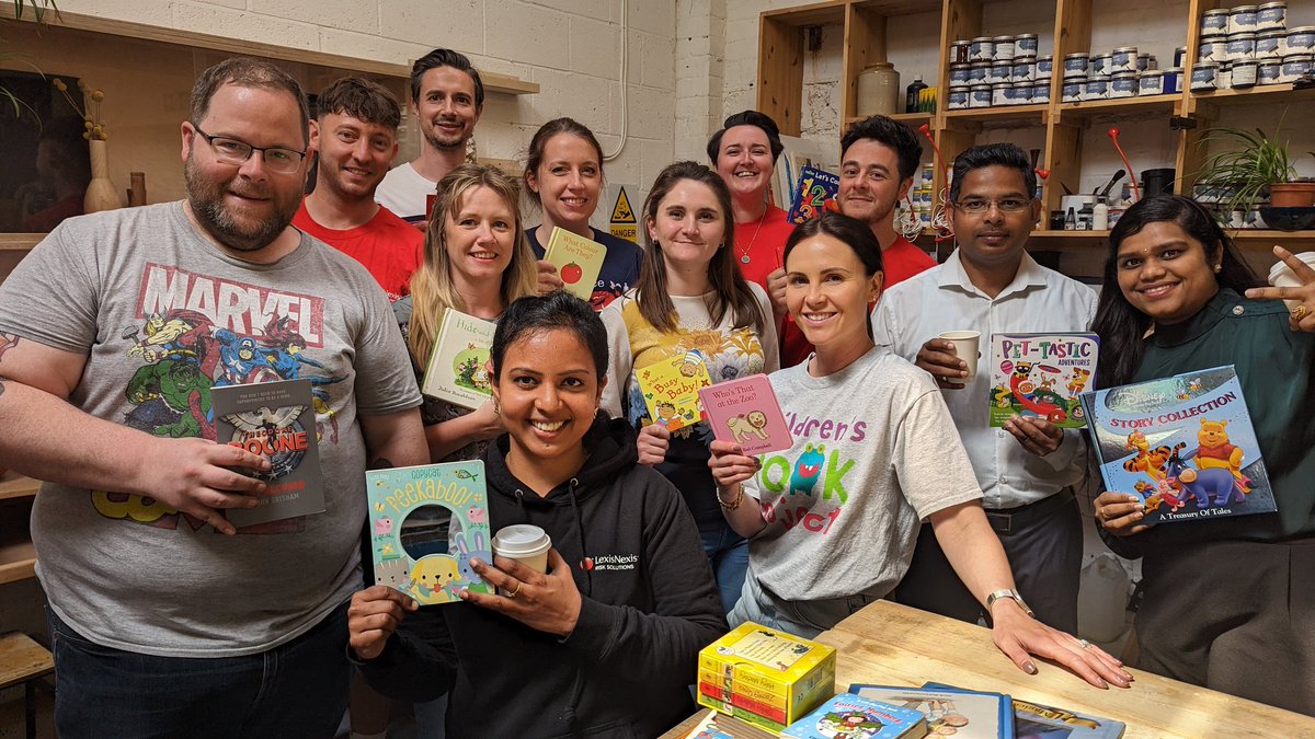 Childrens Book Project (@lonbookproject) on Twitter photo Our first sorting session took place in Leeds y'day with volunteers from @itv & <a href="/LexisNexisUK/">LexisNexisUK</a>. Over 2000 books are now ready to be delivered to local schools, an outstanding effort from all! Also a huge thank you to <a href="/SeagullsPaint/">Seagulls Paint</a> for their ongoing support & super cool venue! Our first sorting session took place in Leeds y'day with volunteers from @itv & <a href="/LexisNexisUK/">LexisNexisUK</a>. Over 2000 books are now ready to be delivered to local schools, an outstanding effort from all! Also a huge thank you to <a href="/SeagullsPaint/">Seagulls Paint</a> for their ongoing support & super cool venue!