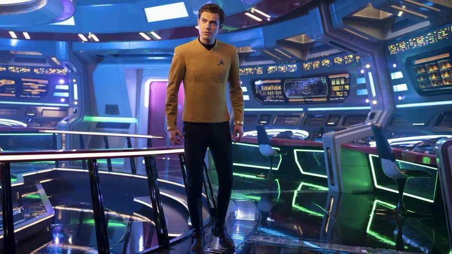 SceneNNerd's tweet photo. Less than a day to the premiere of #StarTrek #StrangeNewWorlds. We will be doing recaps on our new #BlerdTrek show! Also, Paul Wesley has been confirmed to have a recurring appearance as Lt. James T. Kirk in season 2. source:  https://t.co/ugSmXmAalz https://t.co/UykjoG2AII