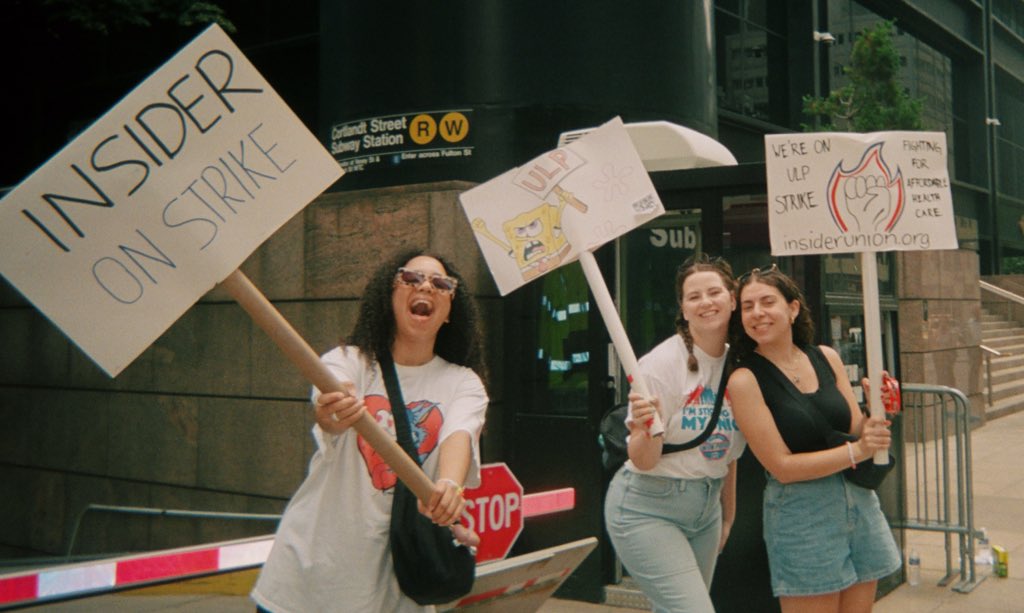 InsiderUnion's tweet image. 🚨WE WON! 🥳‼️
We have a tentative agreement on a contract that will give our members more money and job protections and resolve our ULP.
Our strike is over - we’re going back to work tomorrow!🎉