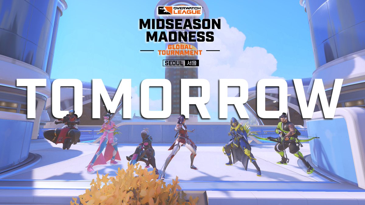 OW_Esports's tweet photo. #OWL2023 Midseason Madness starts

TOMORROW
TOMORROW
TOMORROW
TOMORROW https://t.co/UsSdIuM8mA