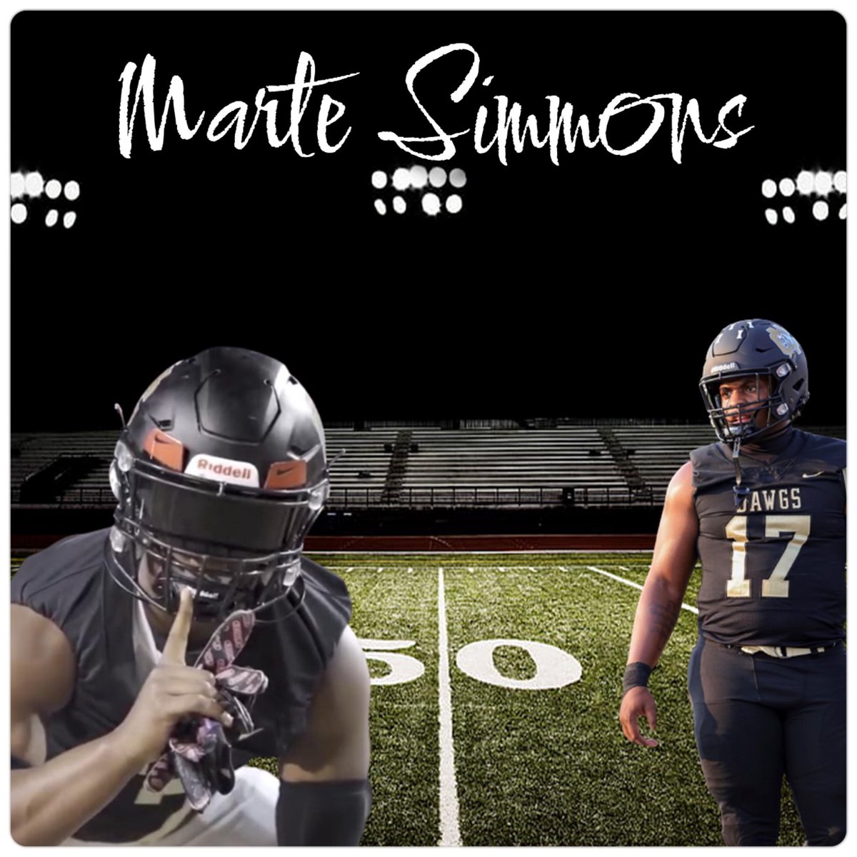 CoachQMac's tweet photo. Congrats to Marte’ Simmons @simmons_marte on signing to attend &amp; play Football for Averett University @AverettFootball….Congrats &amp; GodSpeed on the next Chapter!!! @MCHSAthlete @MCHSFB @_TLantz https://t.co/2rbhlbuBCh