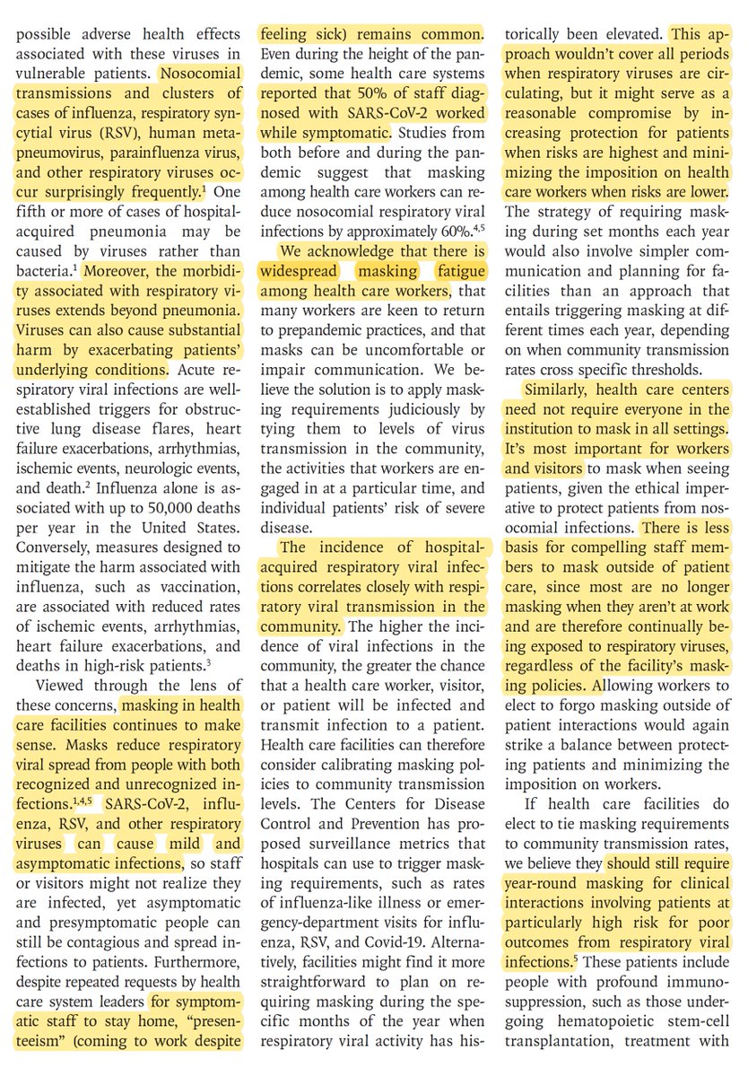 EricTopol's tweet photo. 🆕@NEJM
Why masking in health care facilities is still indicated
https://t.co/Gc4luWLPME https://t.co/hM7GkzRYb7