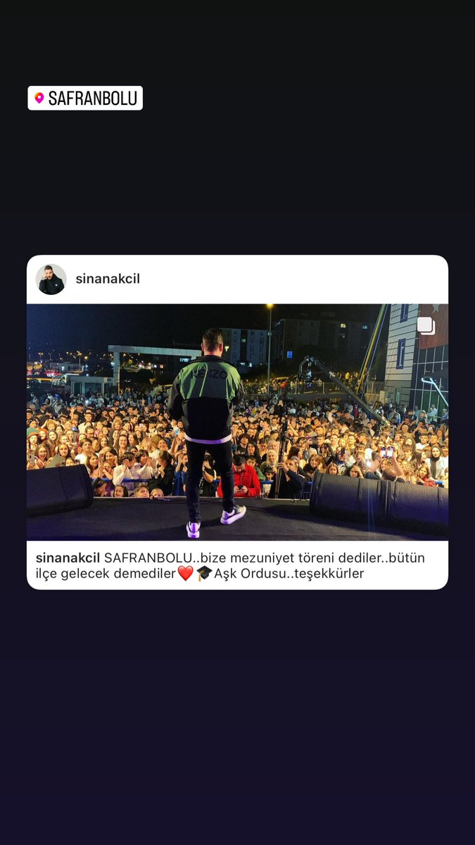 sinanakcil's tweet photo. teşekkürler SAFRANBOLU...❤️🎓🇹🇷 https://t.co/iiLGugoFA3