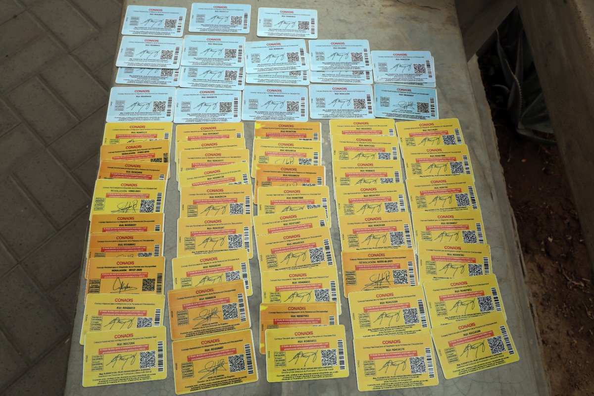 MPT_Trujillo's tweet image. #TrujilloEsDesarrolloSocial | 🤩📣 La Subgerencia de Derechos Humanos de la #MPT continúa con la entrega del carné #Conadis para personas con #discapacidad moderada, leve y severa.