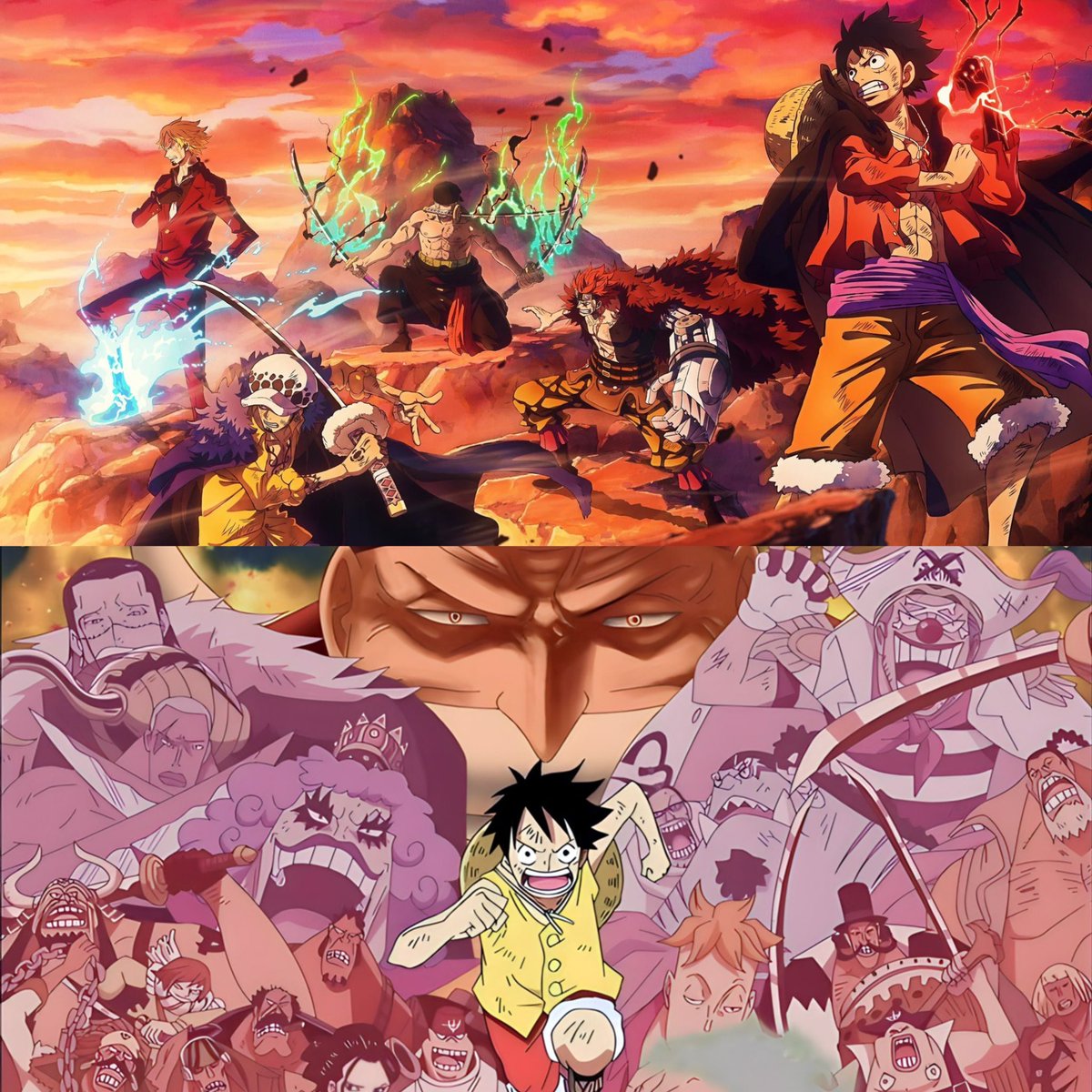 Sugoi 👑 on Twitter "What was the better One Piece arc? Wano or Marineford"