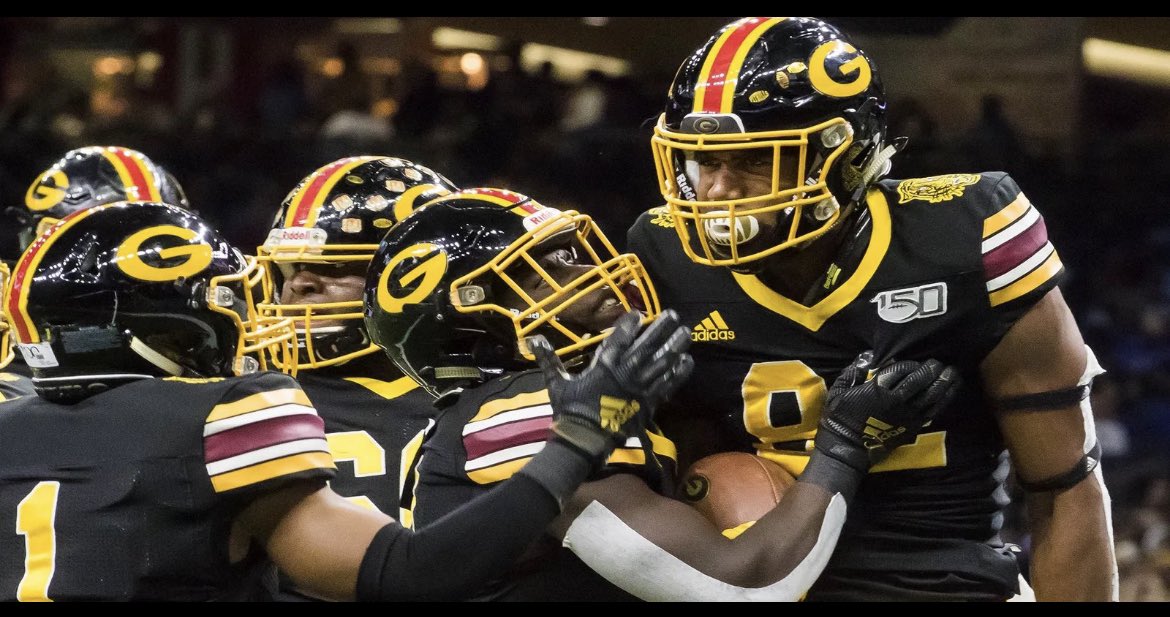 #AGTG After a grEAt camp this evening, i’m honored to receive a PWO from Grambling State University❤️💛🖤#GeauxTigers🐯 <a href="/CoachRobertVal/">Coach Robert Valdez</a> <a href="/coacher9/">Coach Darnell lee</a> <a href="/RecruitLouisian/">Recruit Louisiana™️</a>