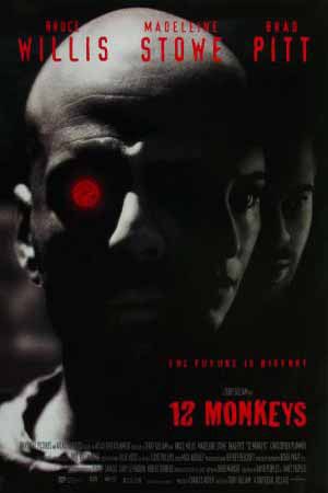 12 Monkeys 1995 A mind-bending journey through time & sanity. The dystopian atmosphere is brilliantly captured by Dir Terry Gilliam. Immersing you in a dark & chaotic world. The films themes of fate, madness & the consequences of our actions will leave you questioning everything.