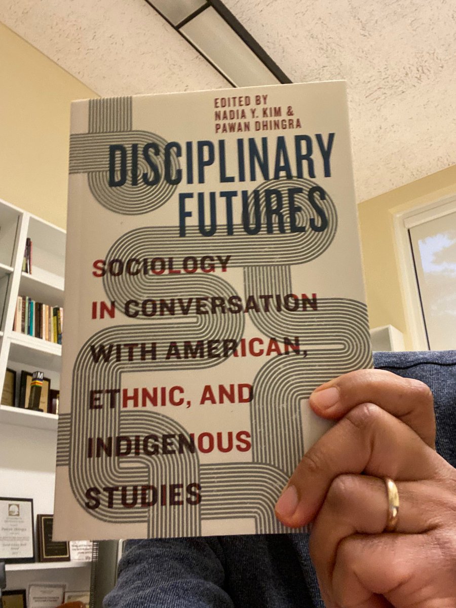 phdhingra1's tweet photo. Received copies of my and Nadia Kim's new edited book, filled with amazing scholars/activists. We hope it gets engaged with, as it speaks to possibilities in our (inter)disciplines. Learn more at https://t.co/eSlHtzRTia 
FYI @AAAStudies @ASAmigration @AmherstCollege @NYUpress https://t.co/5QJtLtsDBU