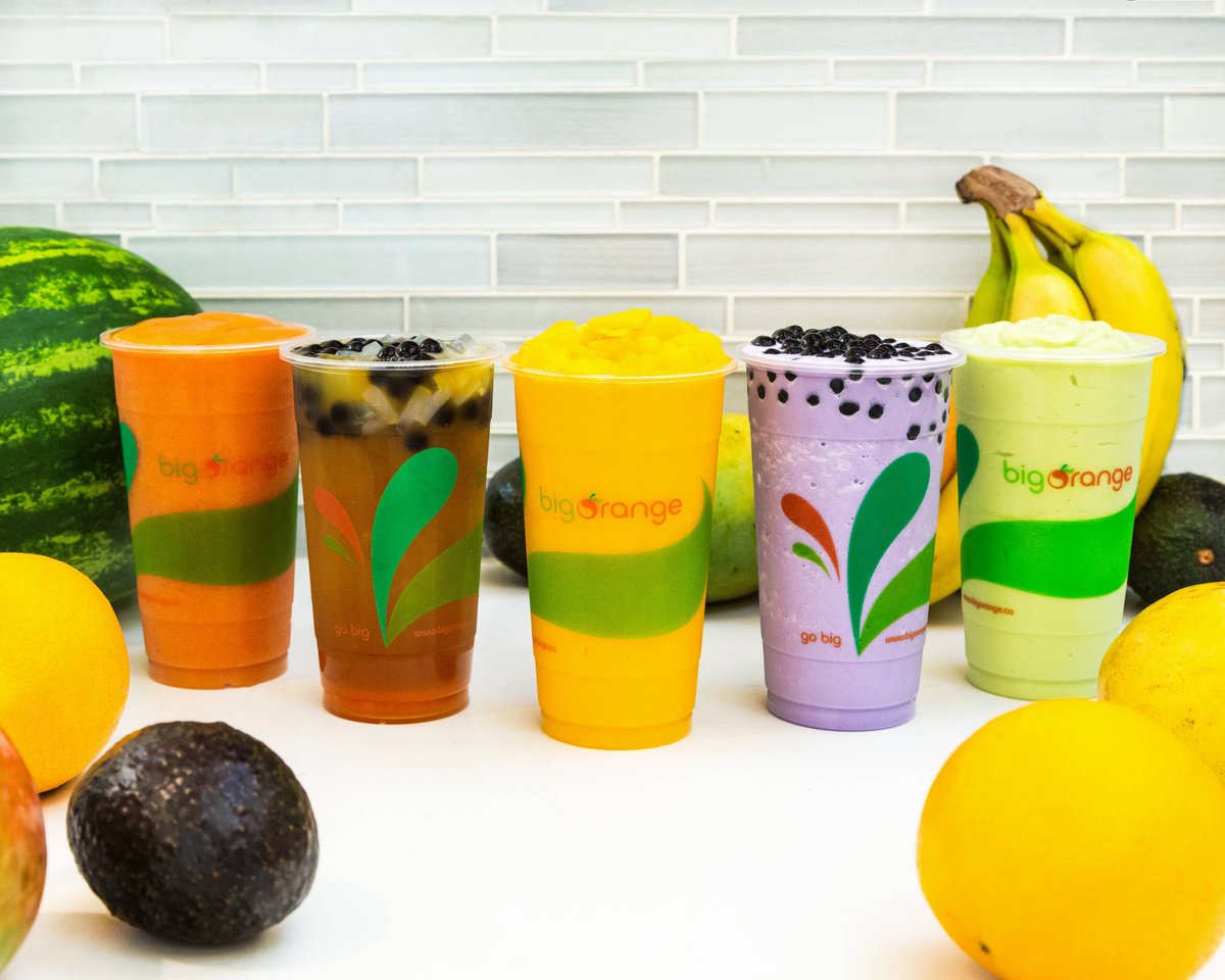 Treat yourself to a mid-week bubbly treat: Big Orange’s bubble tea! 
📷 : <a href="/UberEats/">Uber Eats</a>