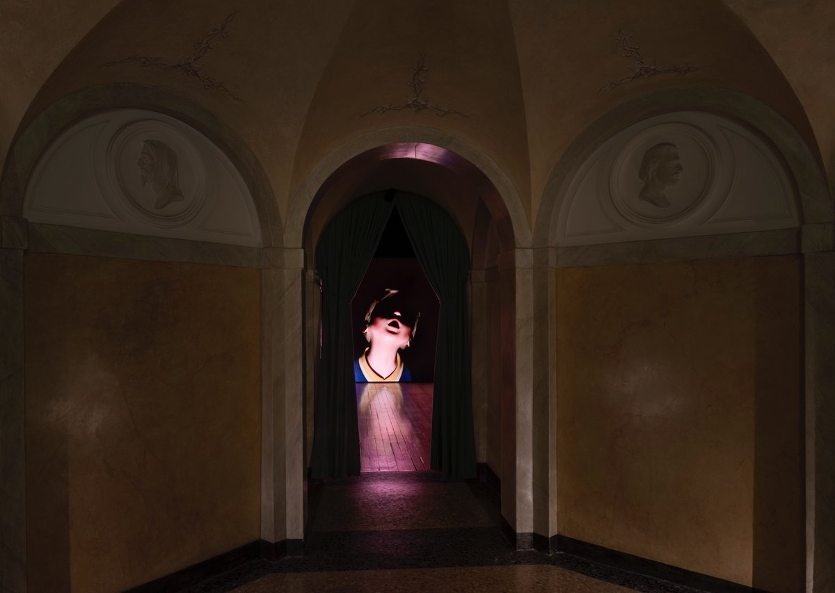 Curated by Massimiliano Gioni, the exhibition DIEGO MARCON. DRAMOLETTI is running through June 30th at Teatro Gerolamo, Milan. Open all days, from 11am to 8pm, free entry. Discover more: fondazionenicolatrussardi.com