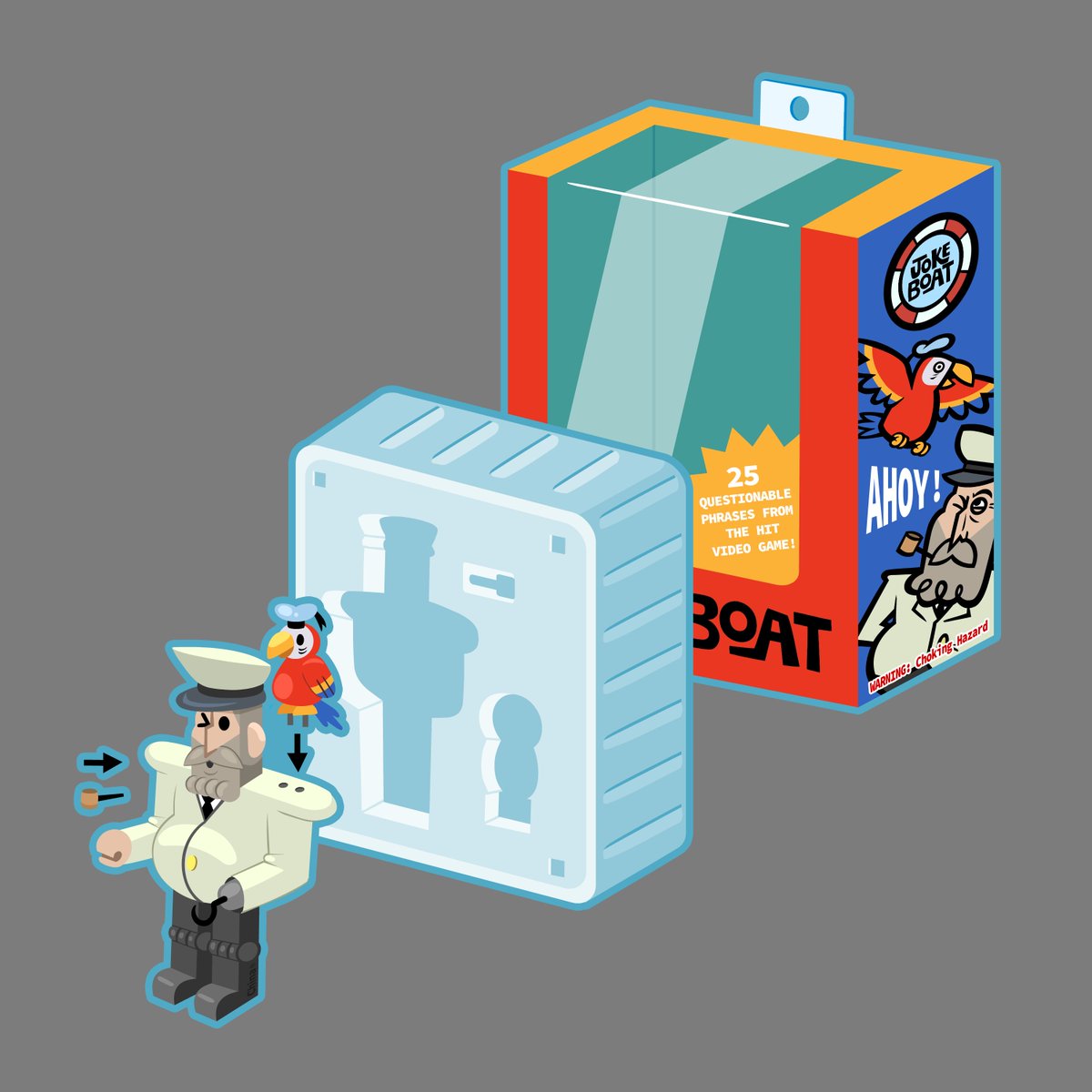 Jackbox Games 📦 on Twitter "⛴️ Joke Boat behind the scenes 🎤 Take a closer look at some of