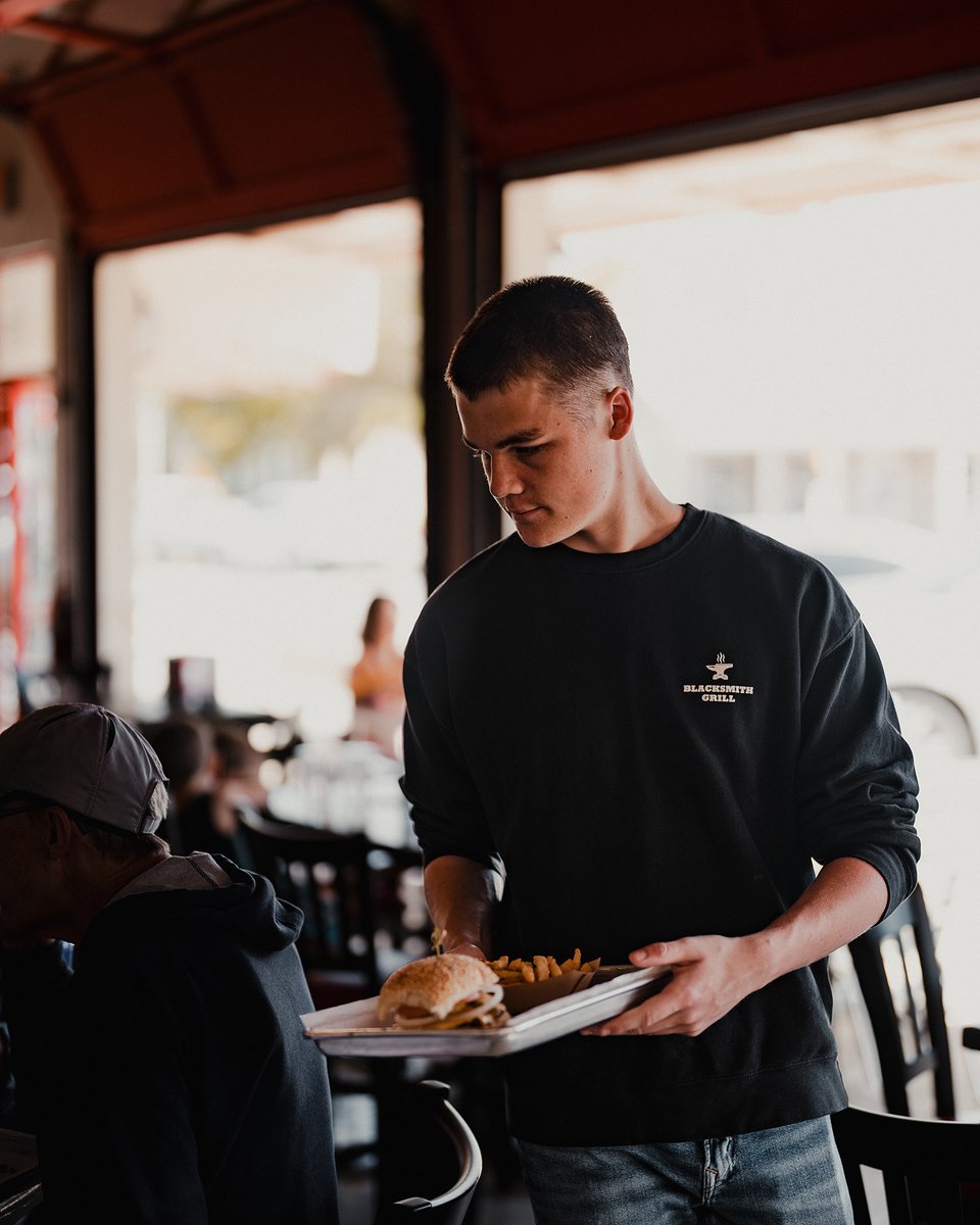 blacksmithgrill's tweet photo. From our team to you, we want to thank you for choosing Blacksmith Grill as the place your family &amp; friends hang out for good bite to eat! We can’t wait to serve you your best meal!

Order pickup/delivery: https://t.co/4IPscXDVv1 https://t.co/fFMtjTVGTh