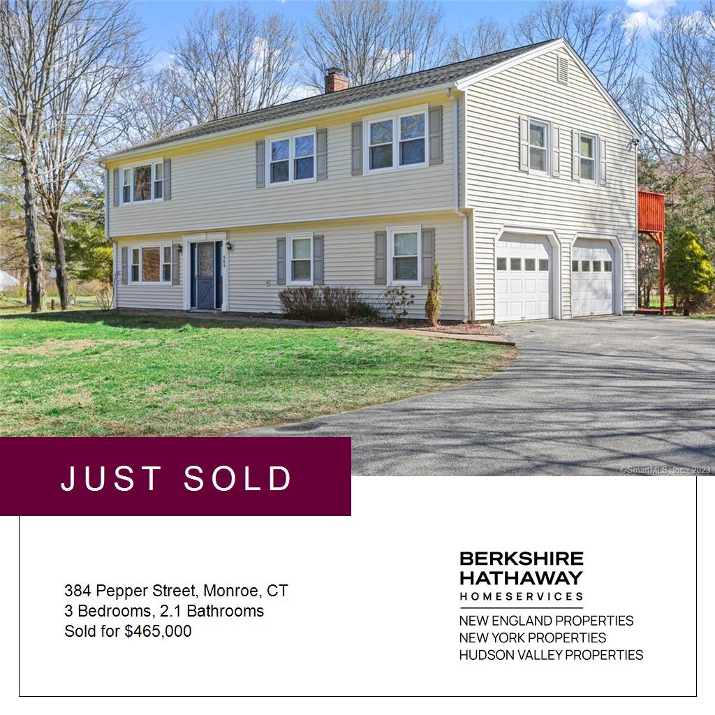 Just sold! #overasking #realtorlife #bhhs #monroehomesforsale #ctrealestate