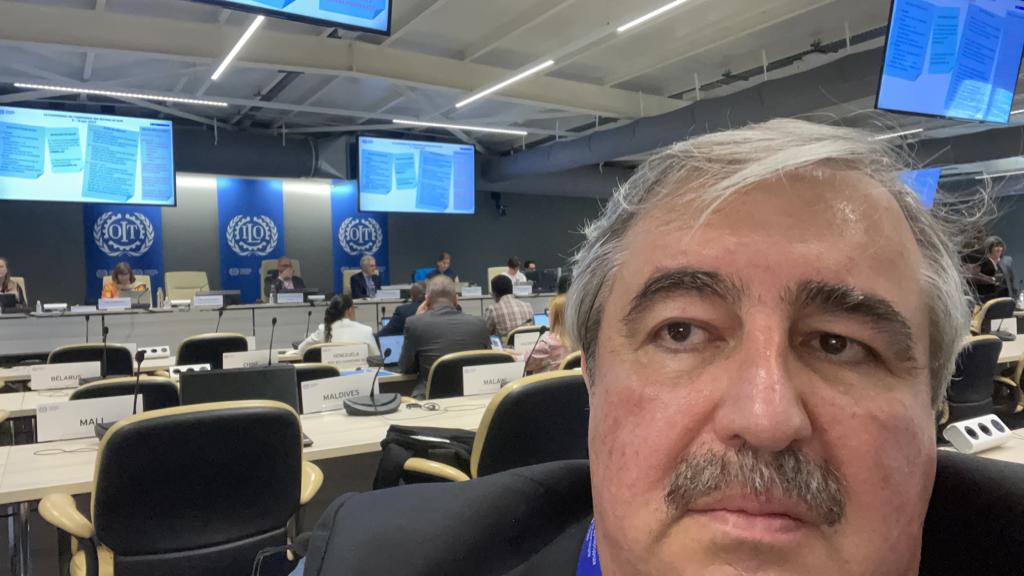 MagdoSodi's tweet photo. Diálogo y análisis en la #CIT2023 de @ilo con el tema #JusticiaSocialParaTodos. Gran orgullo representar al @PJEdomex, único tribunal local mexicano en Ginebra.

🟦Un gusto compartir con Sergio Molina, Consejero de @CJF_Mx, Pedro Furtado de Oliveira de @OITMexico y @pemjuspenal. https://t.co/lBi4Z4pFkb