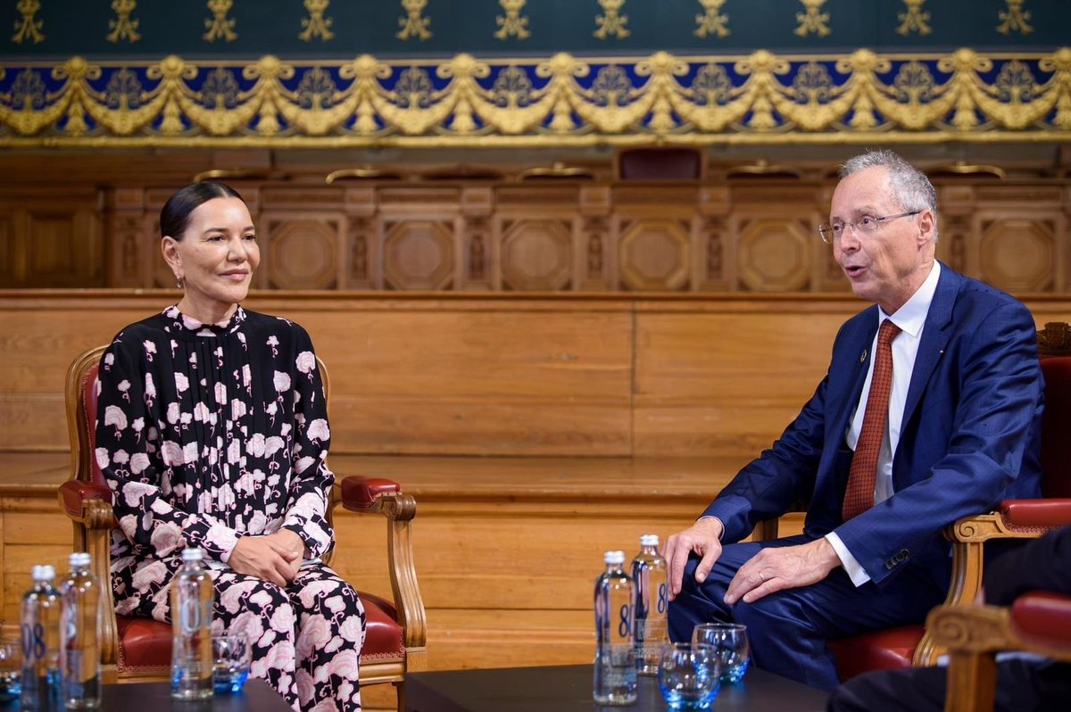 Marocdiplo_EN's tweet photo. HRH Princess Lalla Hasnaa, President of the Mohammed VI Foundation for Environmental Protection and patron of the United Nations Decade of Ocean Sciences for Sustainable Development Alliance visited, today, Monaco's Oceanographic Museum.
🔗https://t.co/6GH1J8KVjE https://t.co/4c4Fzp0FAV
