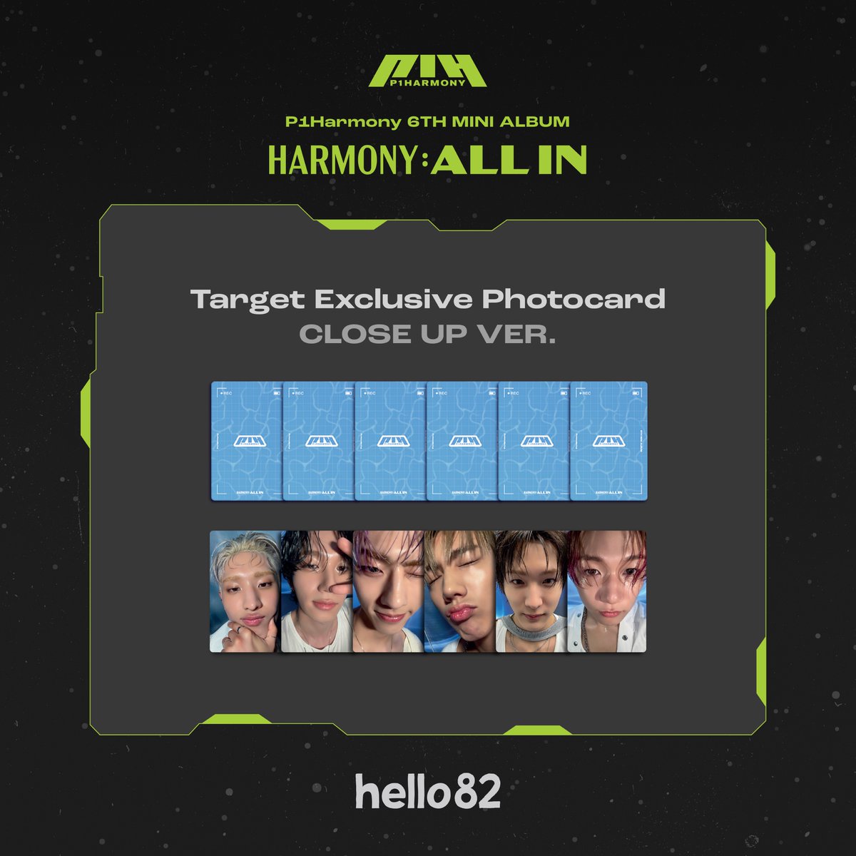 P1Harmony - HARMONY : ALL IN TARGET EXCLUSIVE - CLOSE UP VER. Up
