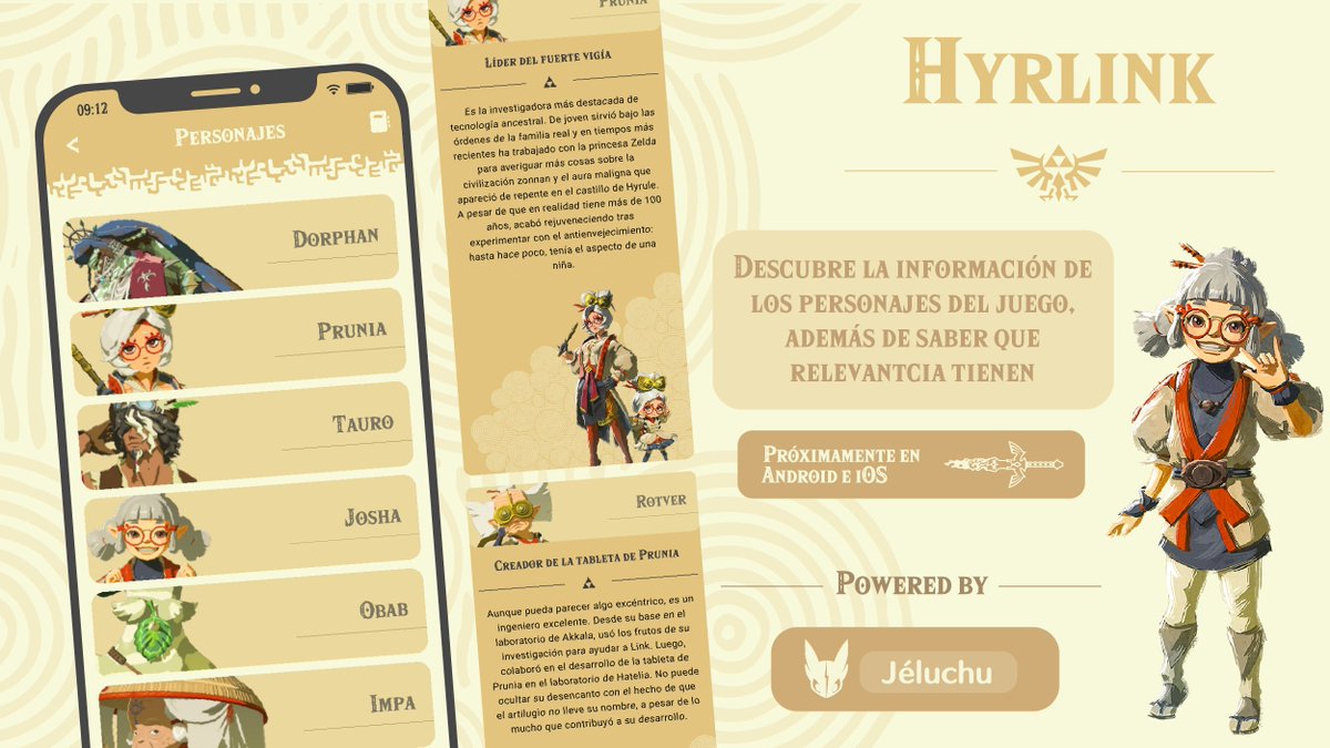 jeluchu's tweet photo. Viendo el apoyo hacia #Hyrlink en el día de hoy, os doy la bienvenida a todas aquellas personitas que me habéis empezado a seguir hoy, aquí os dejo un resumen de las novedades, características y pantallas de la app que he ido mostrando días atrás.

Aún quedan muchas cosas que mostrar sobre la app antes de su lanzamiento, así que estad muy pendientes a las publicaciones que haga sobre este proyecto para descubrir cada una de las cosas que tendrá.

Y por supuesto estaré súper agradecido si compartís las publicaciones 🔁 para que más gente conozca la app. Sumado a este resumen de publicaciones, os comparto también otras publicaciones de otros medios que han nombrado o han apoyado el proyecto:

@Nintenduo con este artículo:
https://t.co/ilyaON7Tsf

@nintenleaks que ha nombrado el proyecto en este vídeo: https://t.co/fU22P1rSNO

Y dar las gracias a todas las personitas que habéis compartido o citado las publicaciones💖

¡Ah! Y no os olvidéis, la app se lanzará próximamente, así que si quieres tenerla desde el día 1, no dudes en acceder al registro previo para la aplicación (por el momento en Android), accediendo desde: https://t.co/S1U5MlNi6w de esa forma en cuanto esté disponible se descargará en tu dispositivo móvil 

¿La app estará disponible en App Store?
Sí, en cuánto lance la app en Android comenzaré con el desarrollo de iOS para que también podáis disfrutar de Hyrlink en vuestros dispositivos móviles

#TheLegendOfZeldaTearsOfTheKingdom #Zelda  #TheLegendOfZeldaTearsOfTheKingdom  #NintendoSwitch #Nintendo #totk