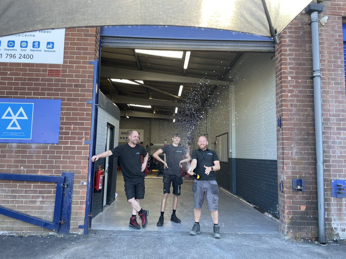 ******EXCITING NEWS *******
WE ARE NOW OFFICIALLY A FULLY AUTHORISED MOT STATION. 
#graft 
#teamwork 
#onestopshop
#familyrun
#dreamteam
#bodyshopmotservicetyresaccidentmanagement
🍾👏🏽🍾👏🏽❤️👏🏽🍾👏🏽🍾👏🏽❤️👏🏽