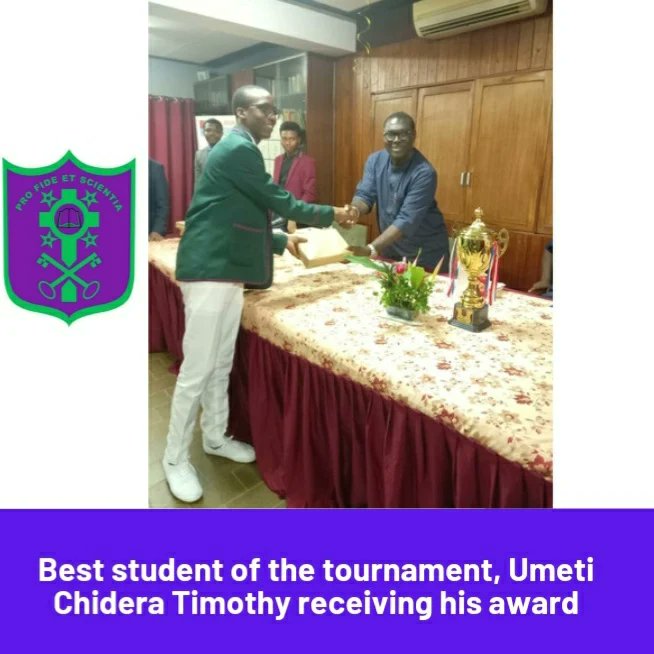 STGREGORYSCOLL1's tweet photo. St. Gregory's College wins 2023 Science Contest. 

#helmbridge  #sciencecontest  #students  #Competition  #Competition_Academy #chefdammy https://t.co/xmMLNWDwYN