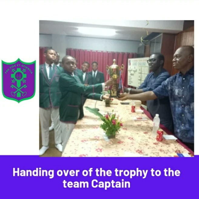 STGREGORYSCOLL1's tweet photo. St. Gregory's College wins 2023 Science Contest. 

#helmbridge  #sciencecontest  #students  #Competition  #Competition_Academy #chefdammy https://t.co/xmMLNWDwYN