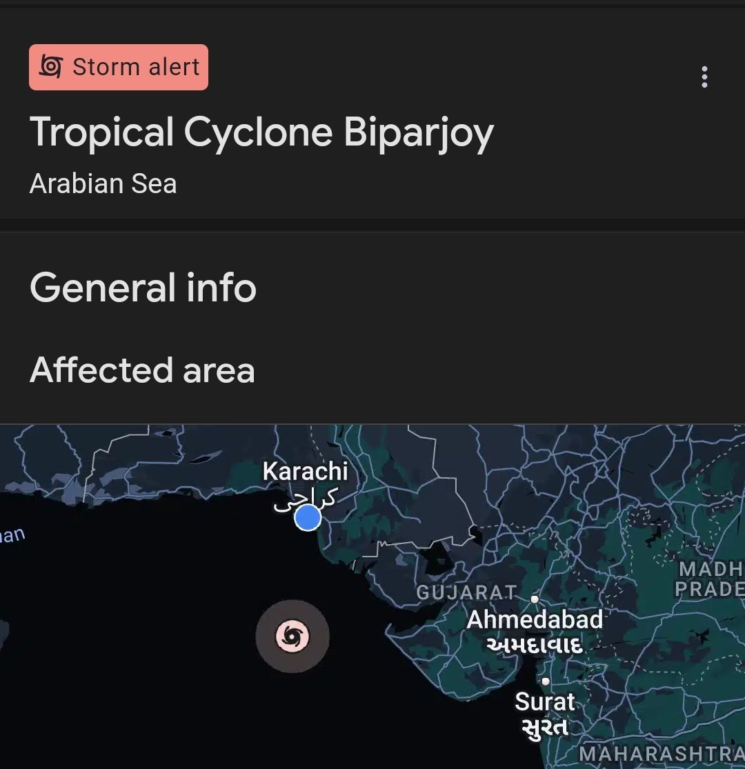 NeotericFeed's tweet photo. "#Pakistan’s #coastal areas...people being #evacuated before #CycloneBiparjoy makes #landfall...#rains last year that #flooded about a third of the nation, killing 1,700 people, #displacing 8 million and leaving about $30 billion in losses and #damages" 
#CycloneBiporjoy https://t.co/EoMa1ZiXuw