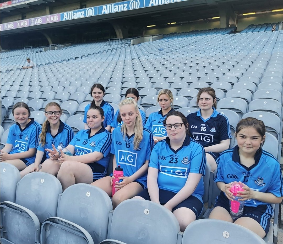 SchoolsIrish's tweet photo. Tremendous day out at @officialgaa headquarters, Croke Park. Four regions with separate boys and girls blitzes. Everyone competed against one another on the hallowed turf with Munster winning out on the day. Amazing weather and some fine football on show too. Cont'd... https://t.co/rPuuYZX595
