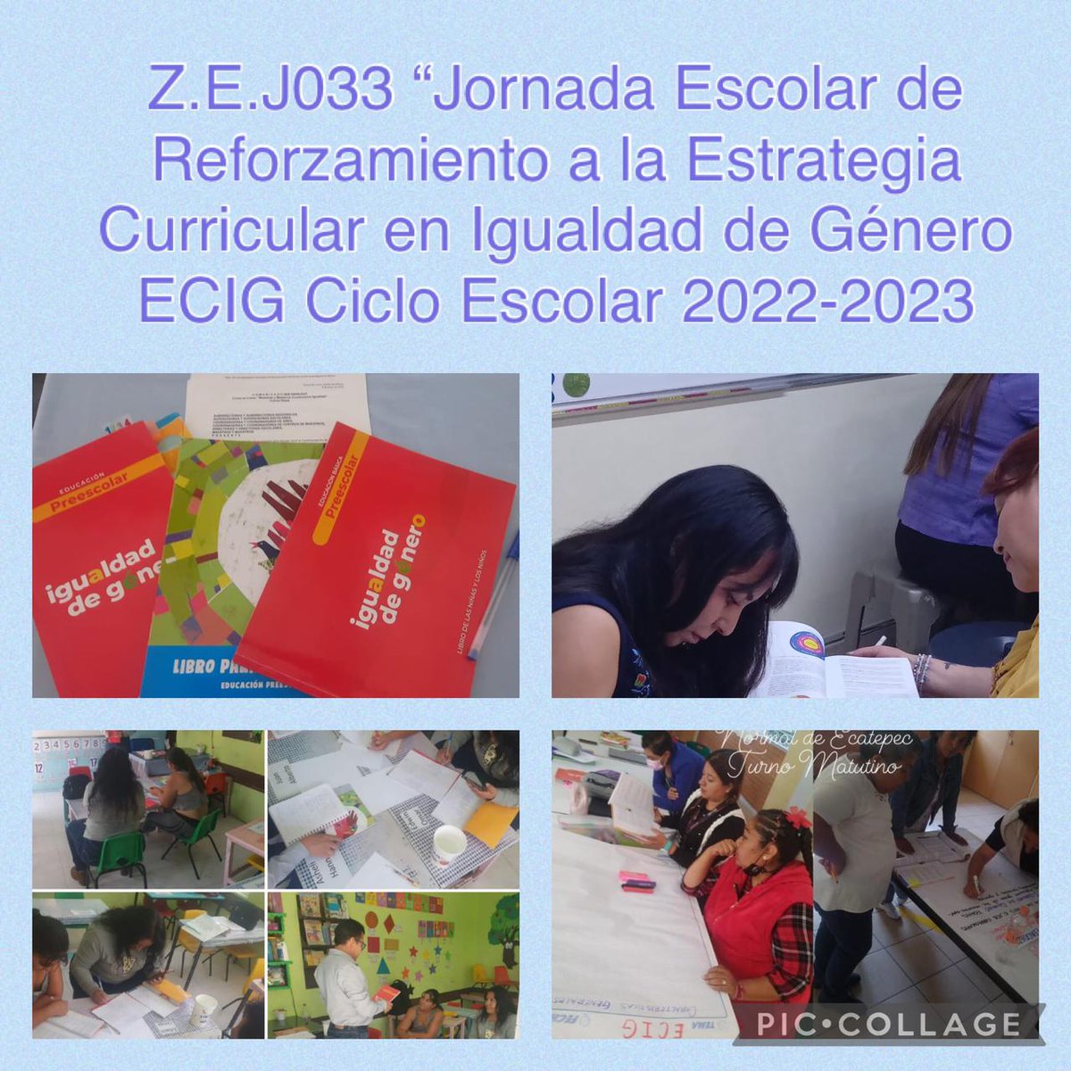 LidiaOstria's tweet photo. Jornada Escolar de Reforzamiento a la ECIG, Zona Escolar J033, en la cual fortalecemos en los colectivos docentes, habilidades, valores y conocimientos en temas de Igualdad de género, derechos humanos y cultura de paz, para su implementación con niñas y niños a través del juego. https://t.co/gh3CKtmLYA