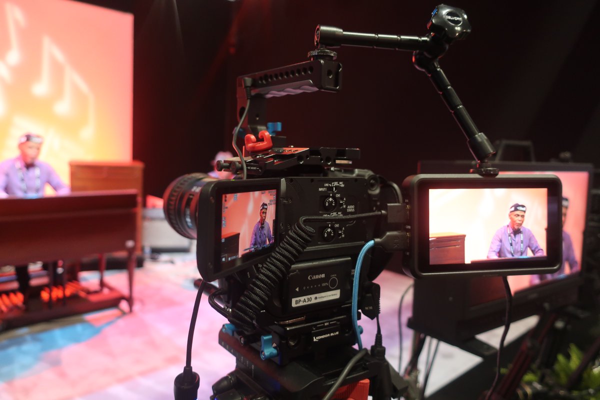 CanonUSApro's tweet image. We're thrilled to be at #InfoComm23 showcasing our latest in #PTZ cameras, auto tracking software, and cinematic live via our XC protocol.

#ptzcamera #ndi #liveproduction @rAVePubs