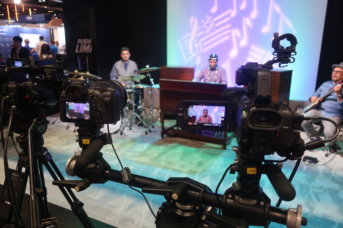 CanonUSApro's tweet image. We're thrilled to be at #InfoComm23 showcasing our latest in #PTZ cameras, auto tracking software, and cinematic live via our XC protocol.

#ptzcamera #ndi #liveproduction @rAVePubs