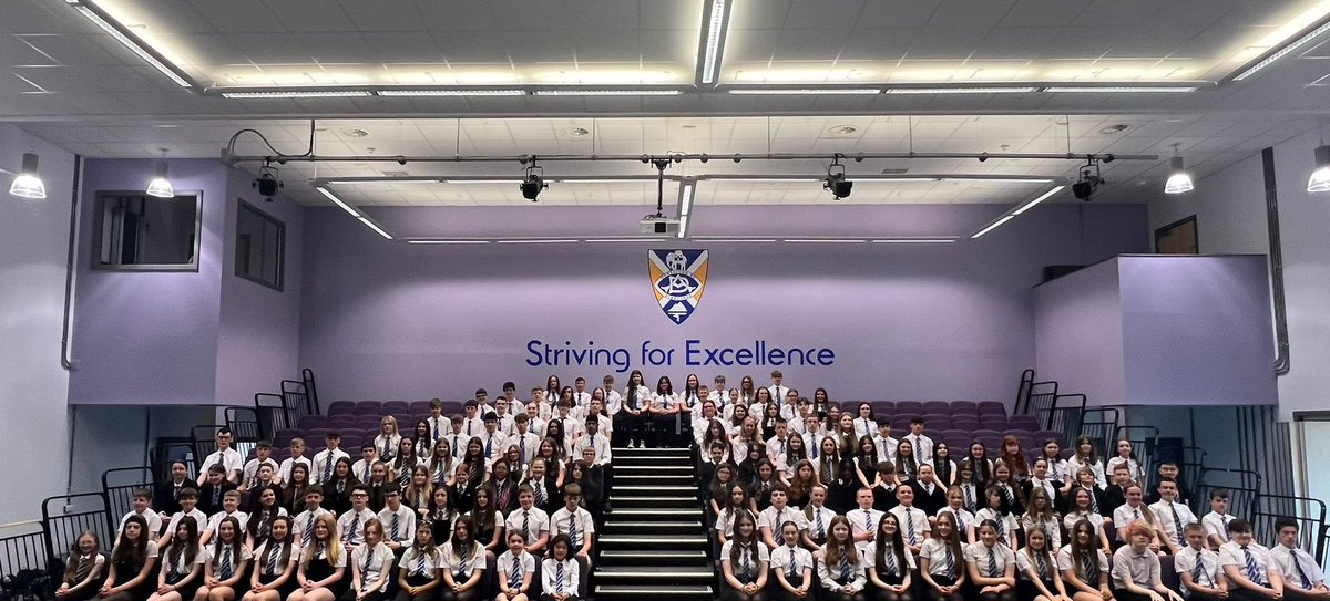 What an amazing afternoon today celebrating our young people’s successes and achievement. #StrivingforExcellence #WeCARE #attainment #achievement