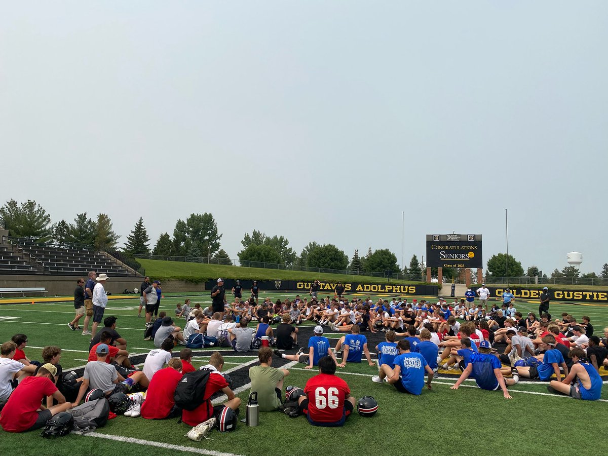 gustiefootball's tweet photo. Great day for our 7-on-7 tournament/ O-Line, D-Line camp. Thanks to all players and coaches for your attendance today.

#GET #gogusties https://t.co/PfkQesSkot