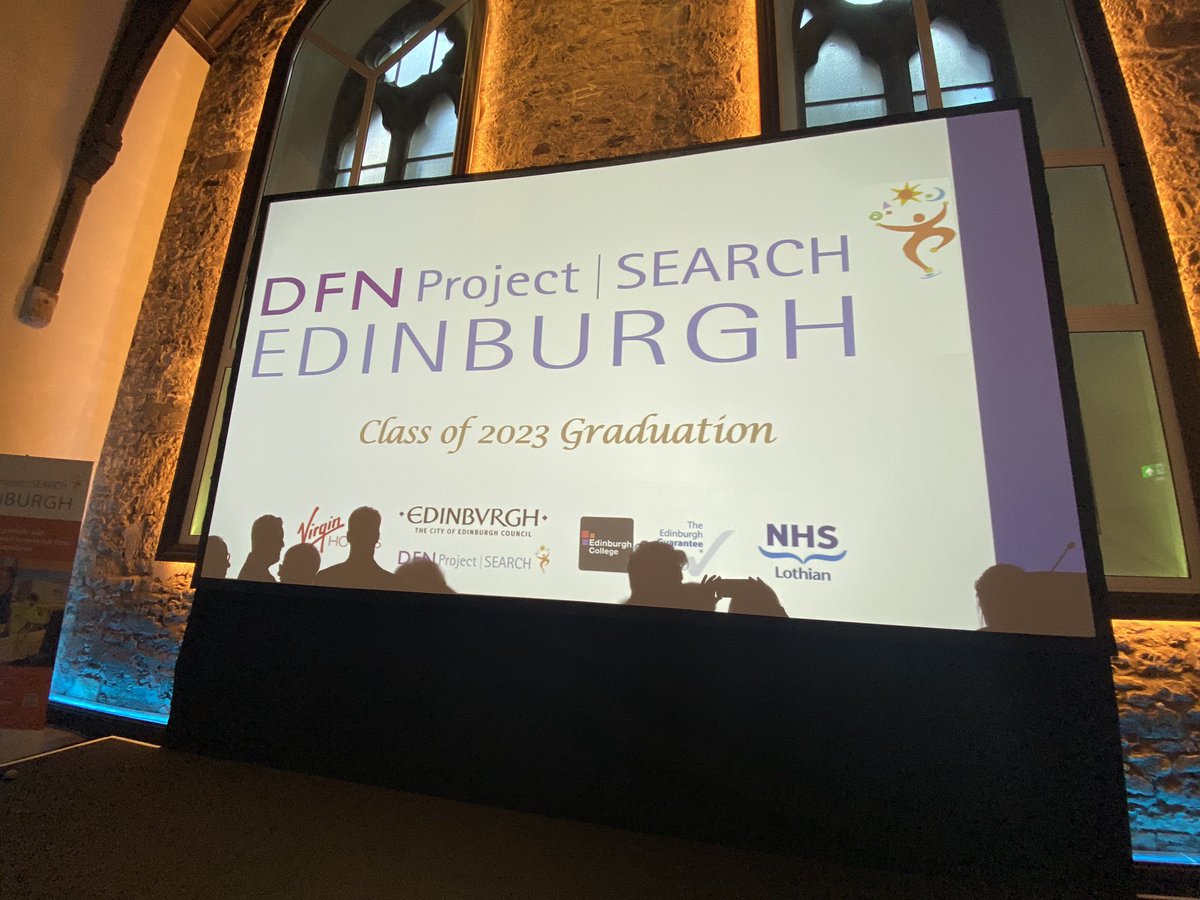 Real joy to be at celebration event for Edinburgh Project Search intern graduates 🌟
Amazing stories and how lucky are we @NHS_Lothian to have recruited new colleagues.
👏👏Facilities Teams for ace support🥳
@YourNHSLFuture 
@NHSLCorpEd