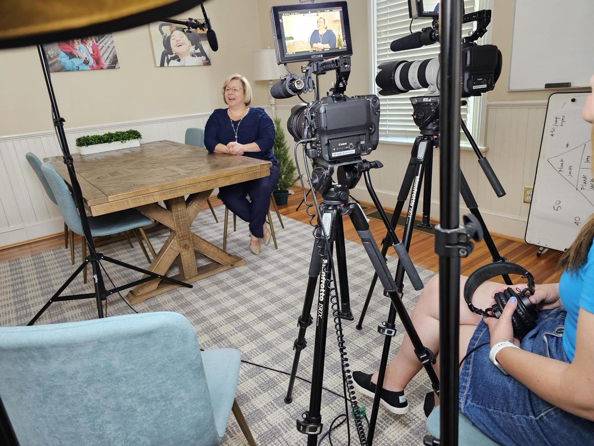 A behind-the-scenes look from today's video shoot with Angel Oak Creative. We are so excited about this video project and can't wait to share the final product! #ConnectCauseCares #ThePowerOfConnection