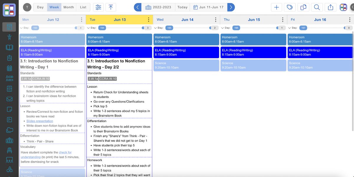 Planbook tweet media