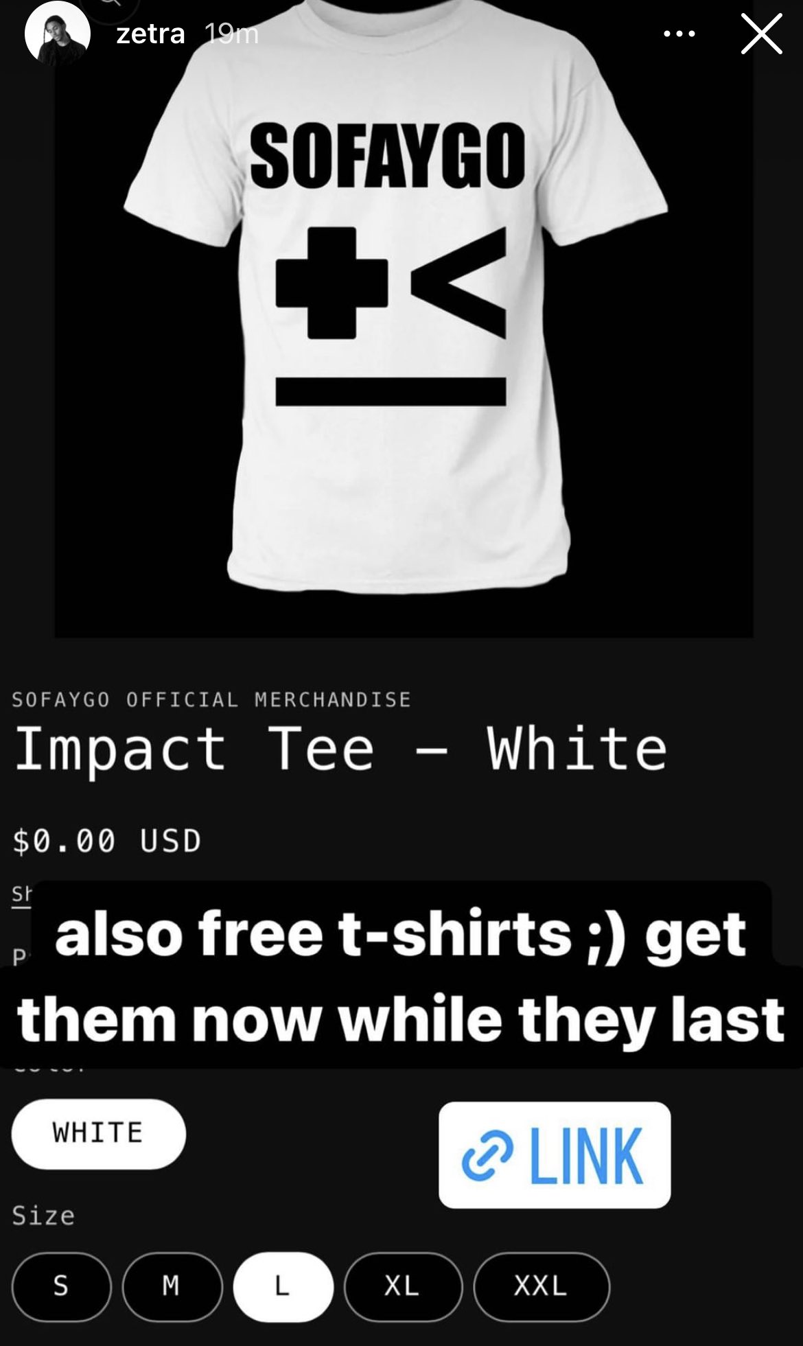 Underground Sound on Twitter "SoFaygo is giving away free tshirts