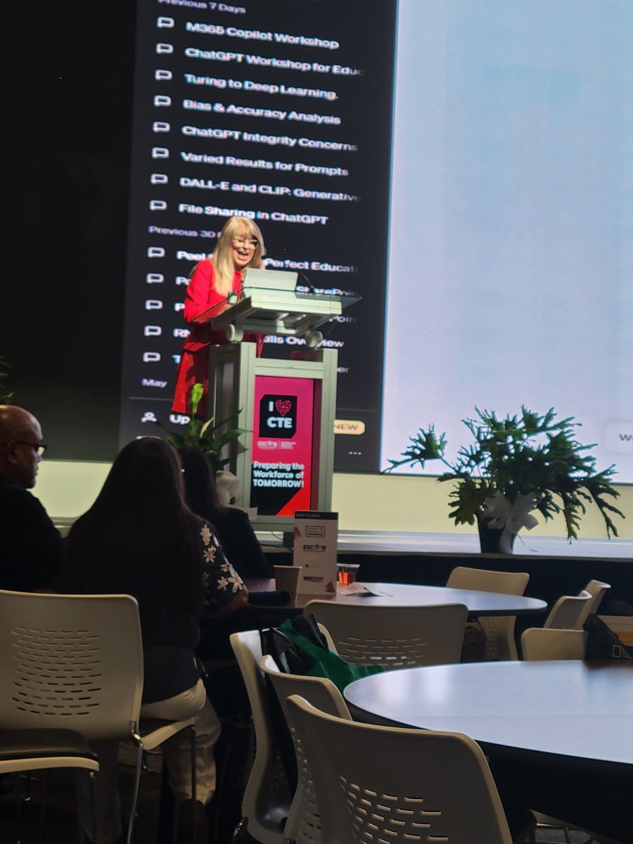 AI is coming, so be prepared! Corinna Hoisington
#I❤️CTE