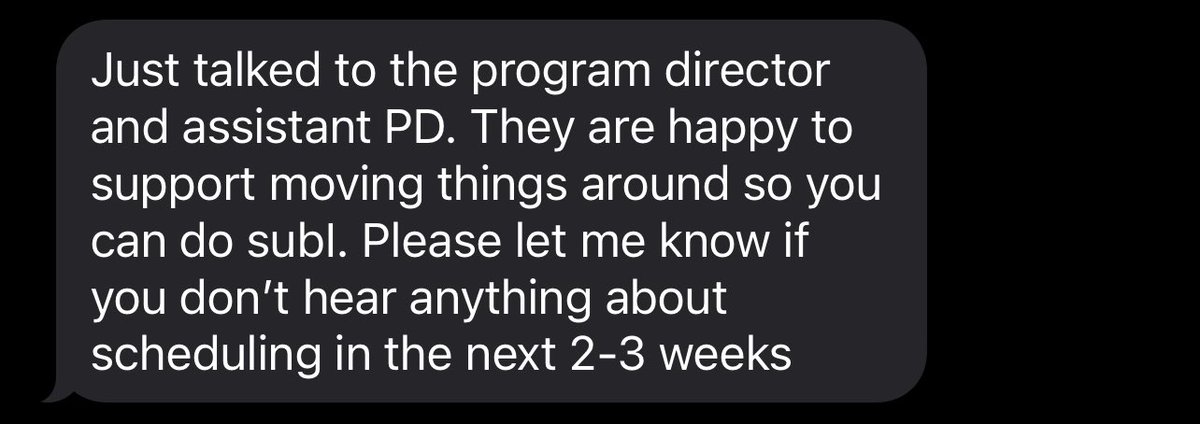 _TosinIbrahim's tweet photo. GO TO NATIONAL CONFERENCES AND MAKE CONNECTIONS!

The connections I made at @SNMA AMEC 2023 opened so many doors. Literally was denied this sub-I last week b/c the dates I wanted weren’t available. So I reached out to one of the docs I met at AMEC and she came through for me 🙌🏾 https://t.co/rzHZrvroyF