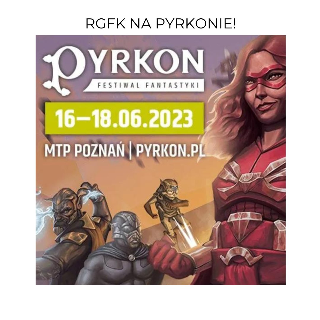 RGFK_PL's tweet photo. Wspaniałe wieści, nasz sklep zagości na tegorocznym Pyrkonie! Przygotujcie  się na trzy dni niesamowitych przygód i doświadczeń  (tak, chodzi o zakupy u nas 👀), nasze stoisko numer 180 będzie czekać na Was od 16 do 18 czerwca w Poznaniu! Do zobaczenia! 💖
#rgfk #pyrkon #konwent https://t.co/PE2qzQ3cnI