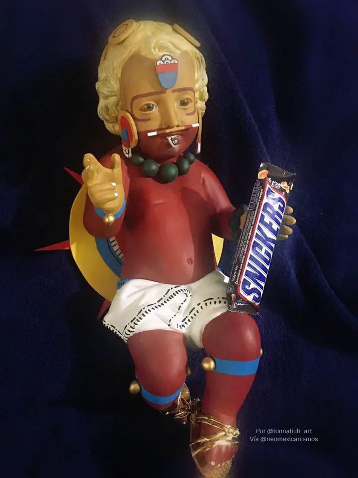 Mejor comete un xocolatl Tonatiuh 🥵

:::> bit.ly/Niño_Dios_Mexi…

#neomexicanismos