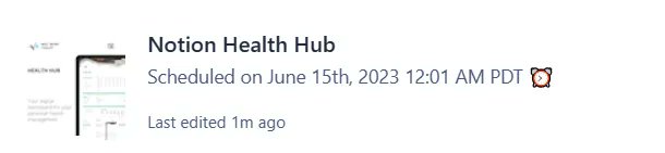 I'm ready.

I prepared my first launch on <a href="/ProductHunt/">Product Hunt 😸</a>  🔥 

Going to introduce my Health Hub template for Notion as part of my WELL-BEING TOOLKIT. 

Scheduled for tomorrow, 12:01 AM PDT.