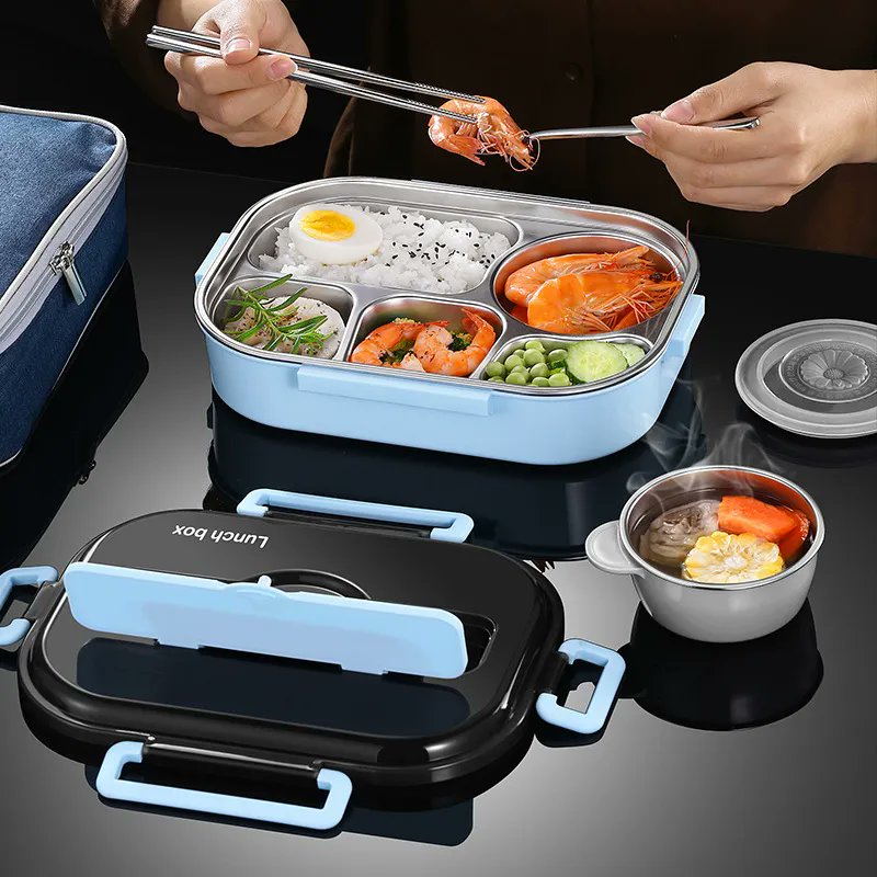 kerenkitchen's tweet image. Eat a worm meal where ever ypu are, even at work with the large capacity insulated lunch box. Get yours at buff.ly/3M4YHyH #lunchbox #cookware #dinningset #kitchenappliances #kitchendesign