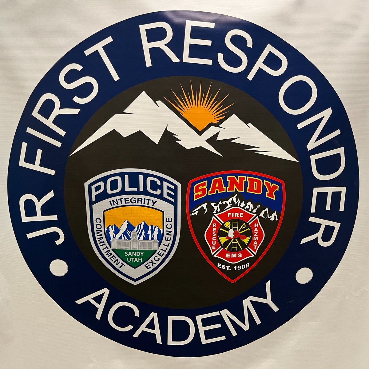 Sandy_Police's tweet photo. Our first responders kids academy was held today. Kids ages 8-9 converged at City Hall to learn all about Police and Fire through education and activities. #Futurefirstresponders https://t.co/NgUwIb6QMP