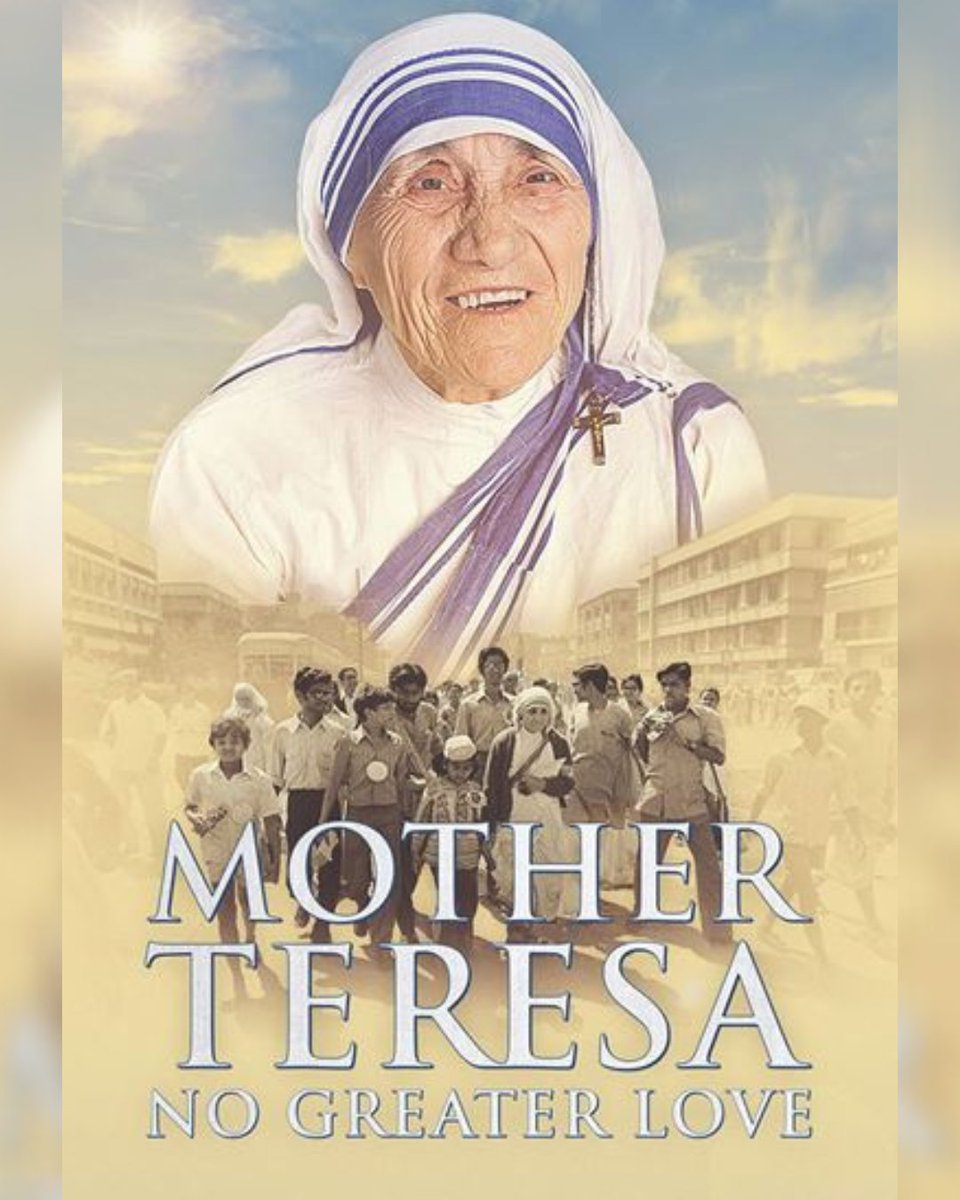 EWTN's tweet photo. Filmed on 5 continents, with commentary from prominent Catholics, this unique documentary film is a soaring tribute to Mother Teresa’s singular vision to serve Christ through the poor, one that lives on through the Missionaries of Charity.

Watch now - https://t.co/isA9AcwGcw https://t.co/LKLtmxxak6