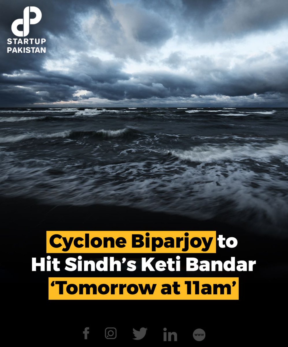 دعا کرے اس میں طاقت ہے پاکستان اور ہندوستان کے لوگ آج اس سے محفوظ رہیں گے انشاء اللہ تبدیلی کسی کے بس میں نہیں۔ بیشک اللہ سب سے بہتر جانتا ہے اور وہ سب سے بڑا منصوبہ ساز ہے۔ #سائیکلون بیپرجوائے #CycloneWarning  #Sindh
#CycloneBiparjoy #cyclone #CycloneBiparjoyUpdate  #karachi