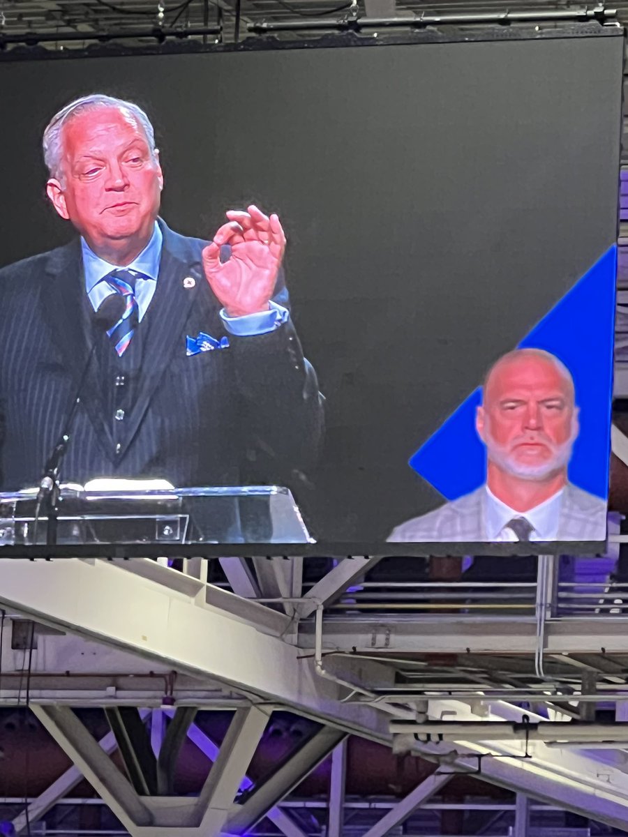 pastorclint's tweet image. Is that Stone Cold Steve Austin sitting  behind @albertmohler !?