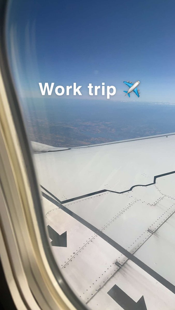 Work trip ✈️ #work #flying #worktrips