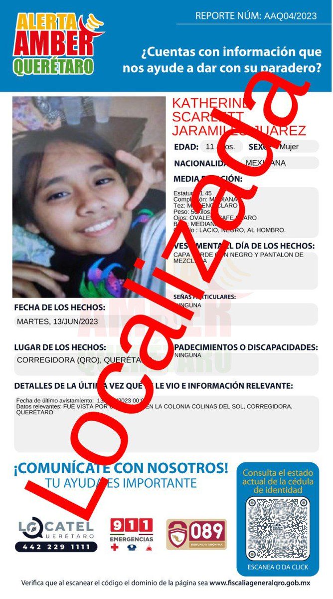 Alerta Amber tweet media