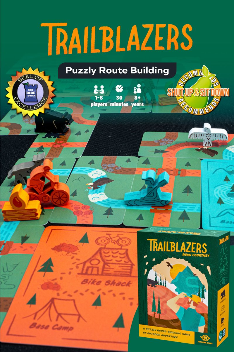 🚨It's the announcement you've been waiting for 🚨— Trailblazers is now available on our webstore and selling fast! The Deluxe Edition is almost gone, but we also have other editions available:
letsallplay.com/board-games/bi…